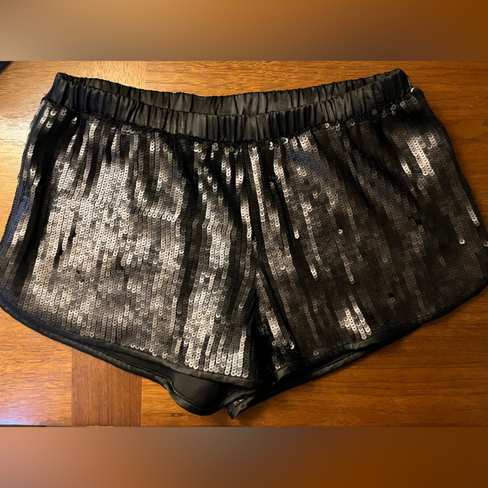 Guess Sequin Shortie Shorts